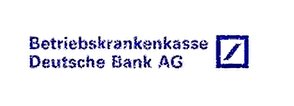 Betriebskrankenkasse Deutsche Bank Logo
